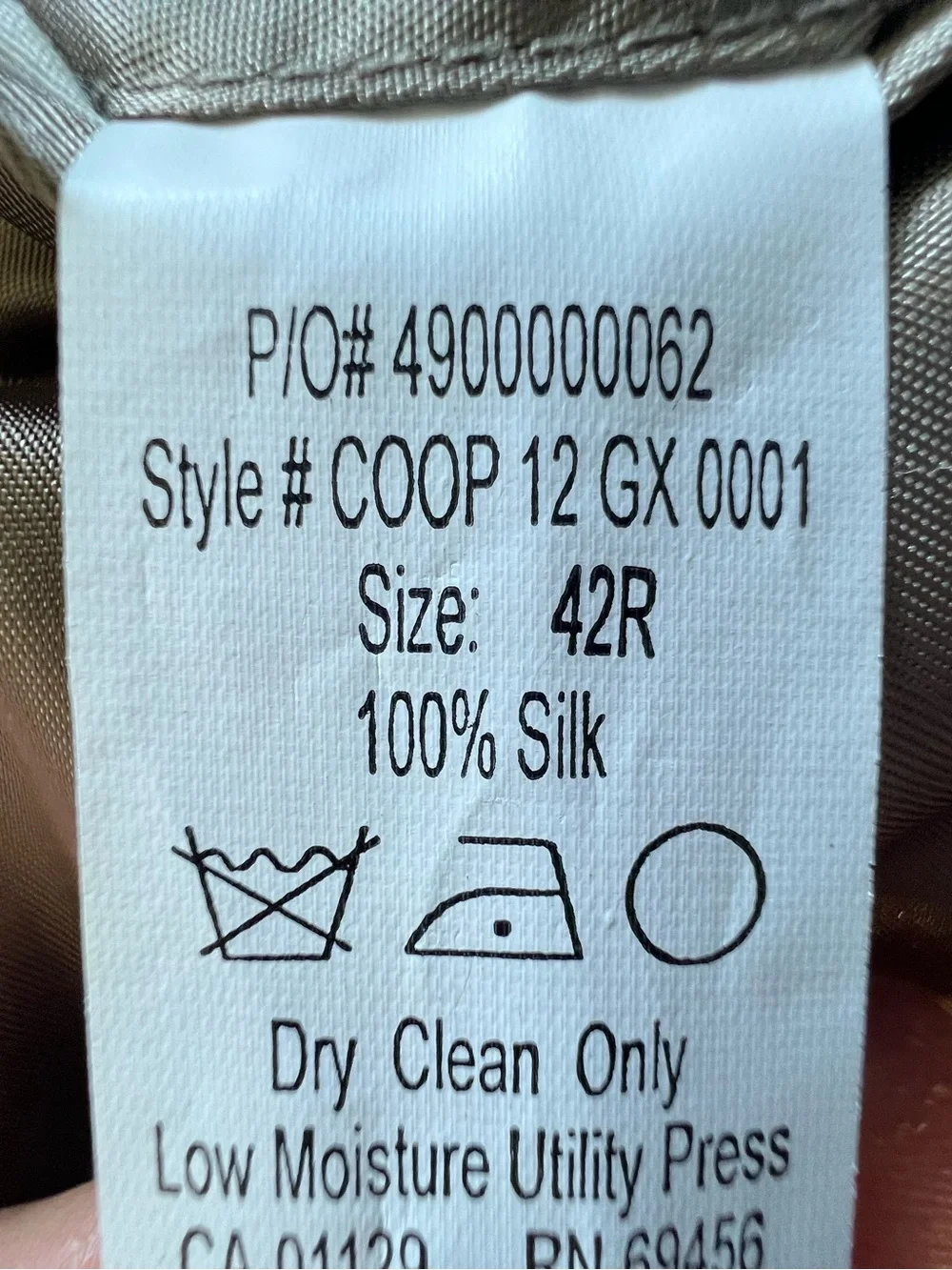 VTG Chaps 100% Silk Sport Coat - 42R